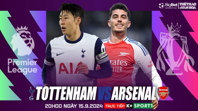 Nhận định, soi tỷ lệ Tottenham vs Arsenal (20h00, 15/9), vòng 4 Ngoại hạng Anh - Ảnh 1.